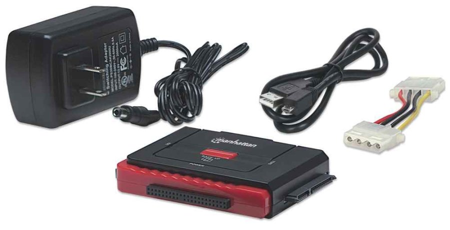 Manhattan 179195 dockingstation USB Type-A Sort #3