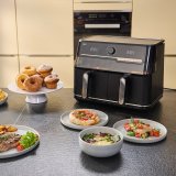 Braun TwinCook 5 Dobbelt 10 L Enkeltst�ende 2800 W Varmluftsteger Sort #9