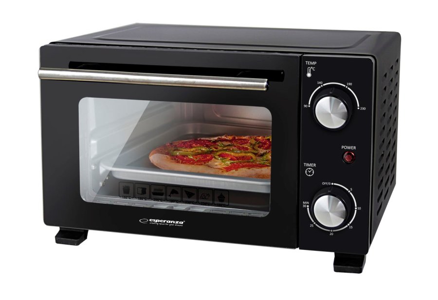 Esperanza EKO007N Miniovn 10 l 800 W sort #2