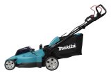 Makita DLM538Z pl�neklipper Skubbe pl�neklipper Batteri Sort, Bl�, Metallic #9