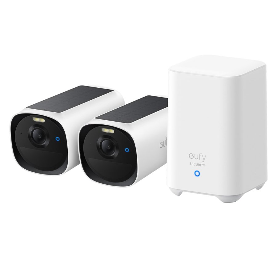 Eufy eufyCam E40 2-Cam Kit + HomeBase S280 Kugle (form) IP-sikkerhedskamera Udend�rs 2688 x 1520 pixel V�g #1
