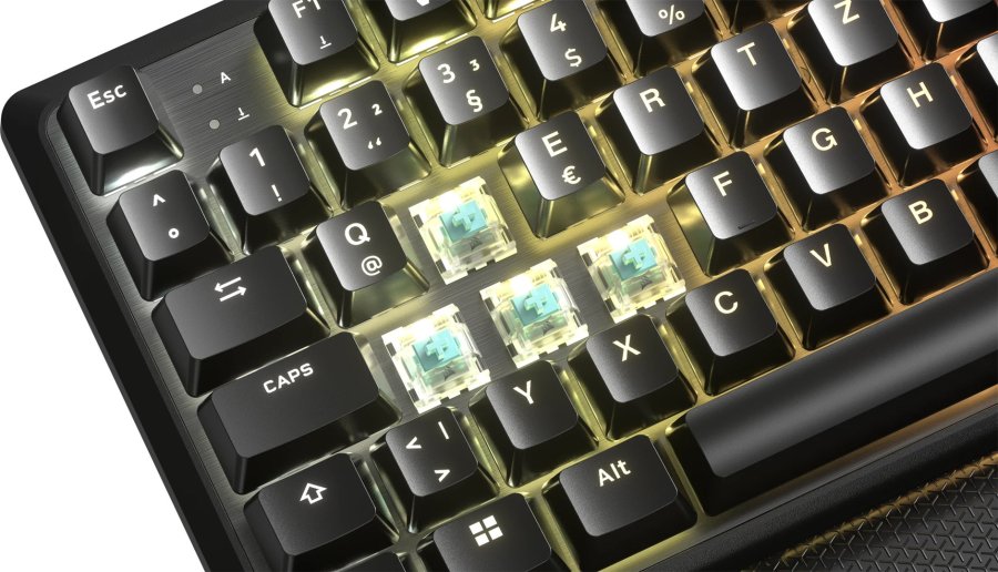 Corsair K70 PRO TKL tastatur Spil USB QWERTZ Tysk Sort #9