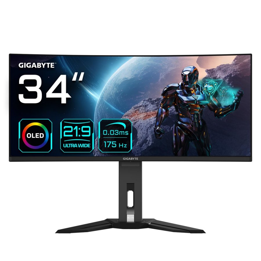 GIGABYTE MO34WQC computerskrm 86,4 cm (34