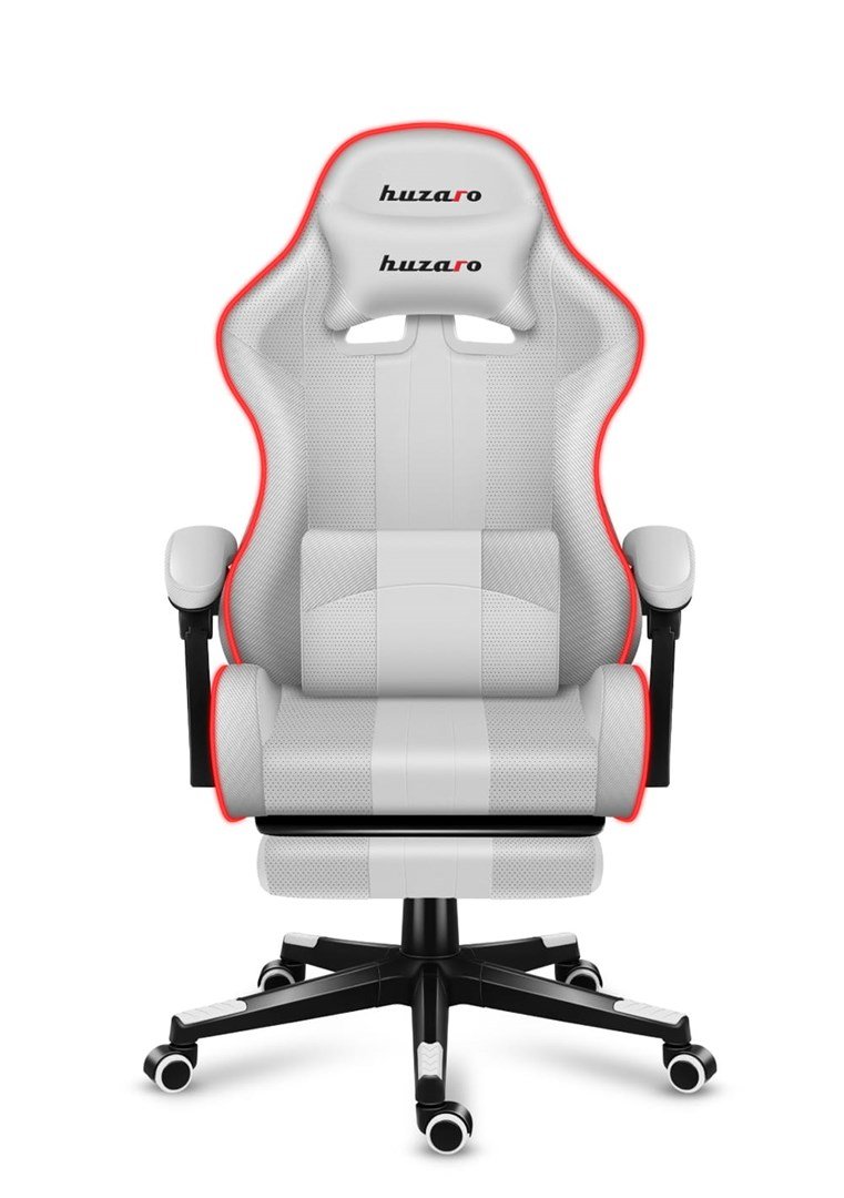 HUZARO FORCE 4.7 RGB White GAMING STOL #4