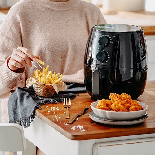 Airfryer Adler AD 6312 2,5 liter fedtfri frituregryde Sort #27