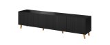 Cama RTV-skab PAFOS 200x42x52 Sort mat #1