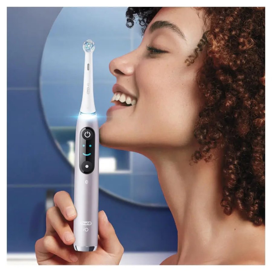 Oral-B iO Series 9 Sort og Rose brstest #4