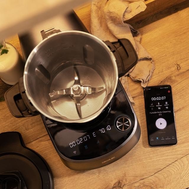 Cecotec 04341 foodprocessor 1600 W 3,3 L Sort, Rustfrit st�l Indbyggede v�gte #15