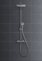 Hansgrohe Showerpipe 230 brusesystem 2 hoved(er) V�g Sort #3