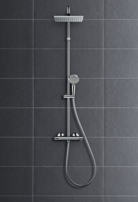 Hansgrohe Showerpipe 230 brusesystem 2 hoved(er) V�g Sort #3