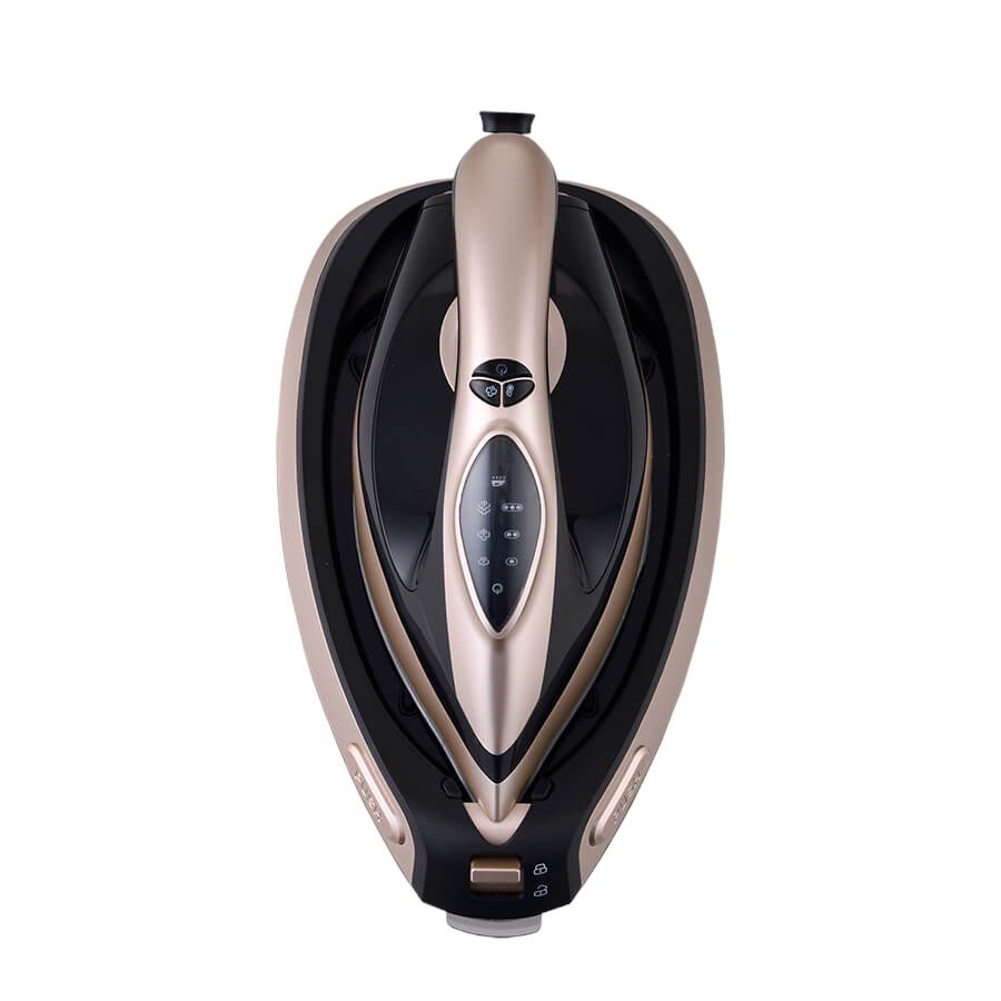 Maestro MR-320C Dampstrygning station 2400 W 1,5 L Keramisk strygesl Sort, Lyserd guld #10
