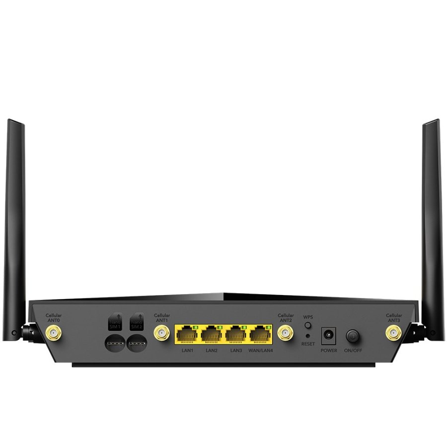 Cudy P5 trdls router Gigabit Ethernet Dual-band (2,4 GHz / 5 GHz) 5G Sort #3
