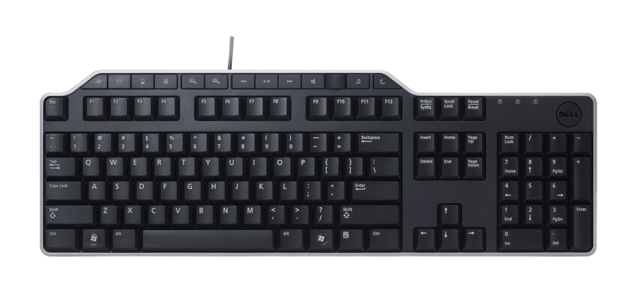 DELL KB522 tastatur USB QWERTY US International Sort #1