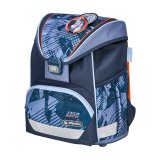 Herlitz UltraLight Plus TechMech skoletaskes�t Dreng Polyester Bl�, Orange #4