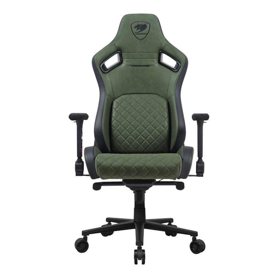 COUGAR DEFENSOR S ARMY GREEN F Universal gamingstol Polstret s�de Gr�n #4