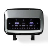 Dobbelt Varmluftfrituregryde | 2x4.2 l | Timer: 60 min | Antal forudindstillede programmer: 10 | Digital | Sort #5