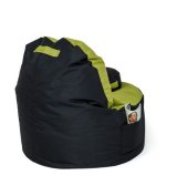 Puf GO GIFT Sort Oliven Oxford tejido antidesgarros 120 x 80 x 80 cm #3