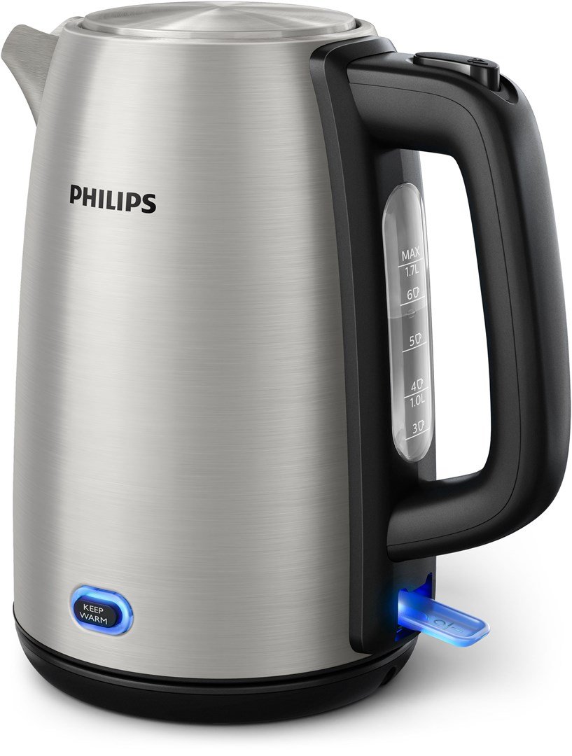 Philips Viva Collection HD9353/90 elkedel 1,7 L 2060 W Sort, Rustfrit stl #1
