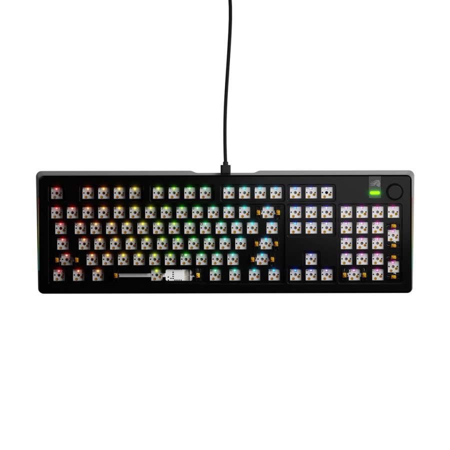 Glorious Gaming GMMK 3 PRO 100% Barebones tastatur Hjem USB Nej Sort #3