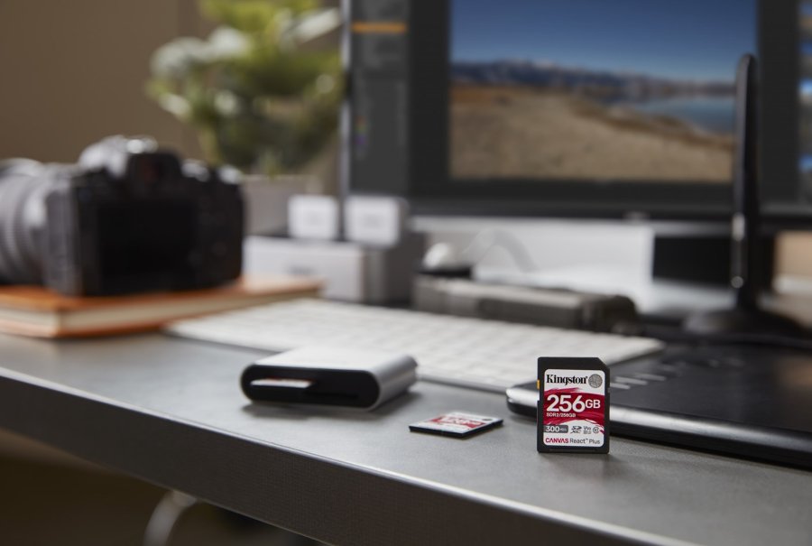 Kingston Technology 256 GB Canvas React Plus SDXC UHS-II 300R/260W U3 V90 i fuld HD/4K/8K #7