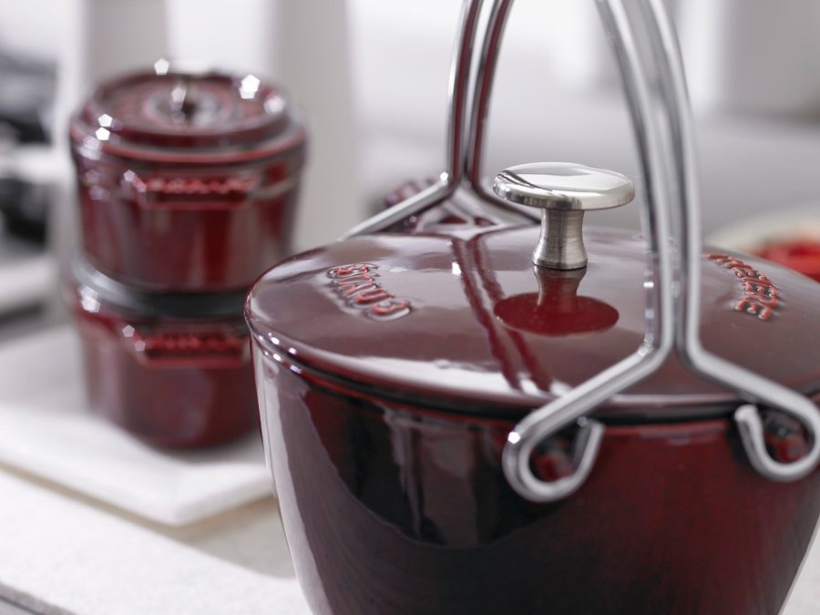 Staub 40509-424-0 kedel 1,15 L Bordeaux #5