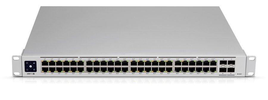 Ubiquiti UniFi Pro 48-Port PoE Administreret L2/L3 Gigabit Ethernet (10/100/1000) Str�m over Ethernet (PoE) 1U S�lv #5