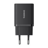 Baseus P10111404113-00 Cube USB-C / USB-A 30W netoplader Sort #1