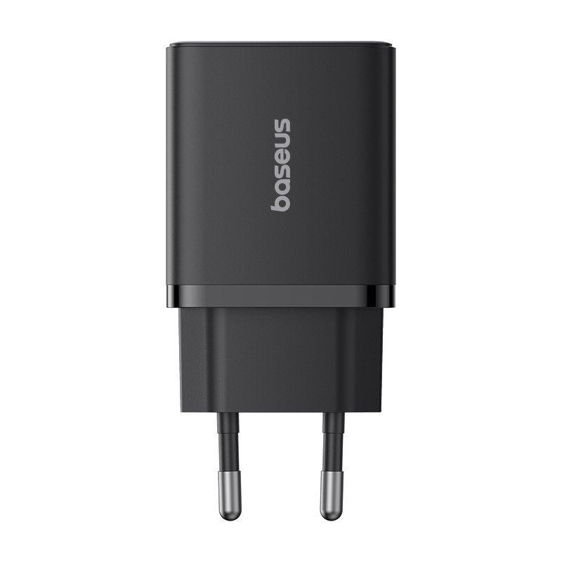 Baseus P10111404113-00 Cube USB-C / USB-A 30W netoplader Sort #1