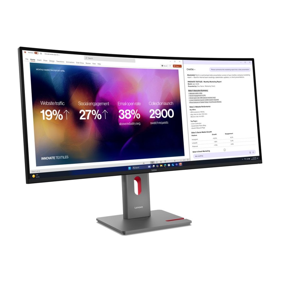 Lenovo ThinkVision P40WD-40 computersk�rm 100,8 cm (39.7