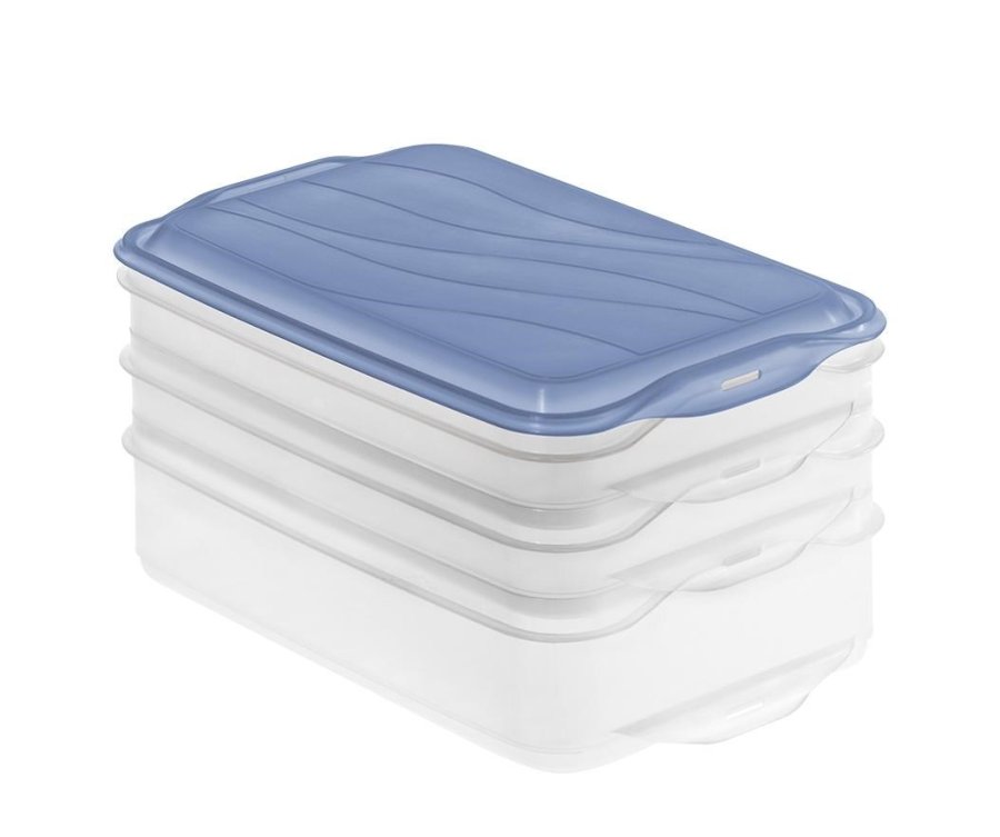 ROTHO Rondo Horizon blue - beholder til opbevaring af mad - 2 x 0,75l, 1 x 1,35l #1