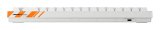 CHERRY K5 PRO TMR COMPACT tastatur Spil USB QWERTZ Tysk Orange, Hvid #2