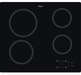 Whirlpool AKT 801/NE kogeplade Sort Indbygget 58 cm Keramisk kogeplade 4 zone(s) #1