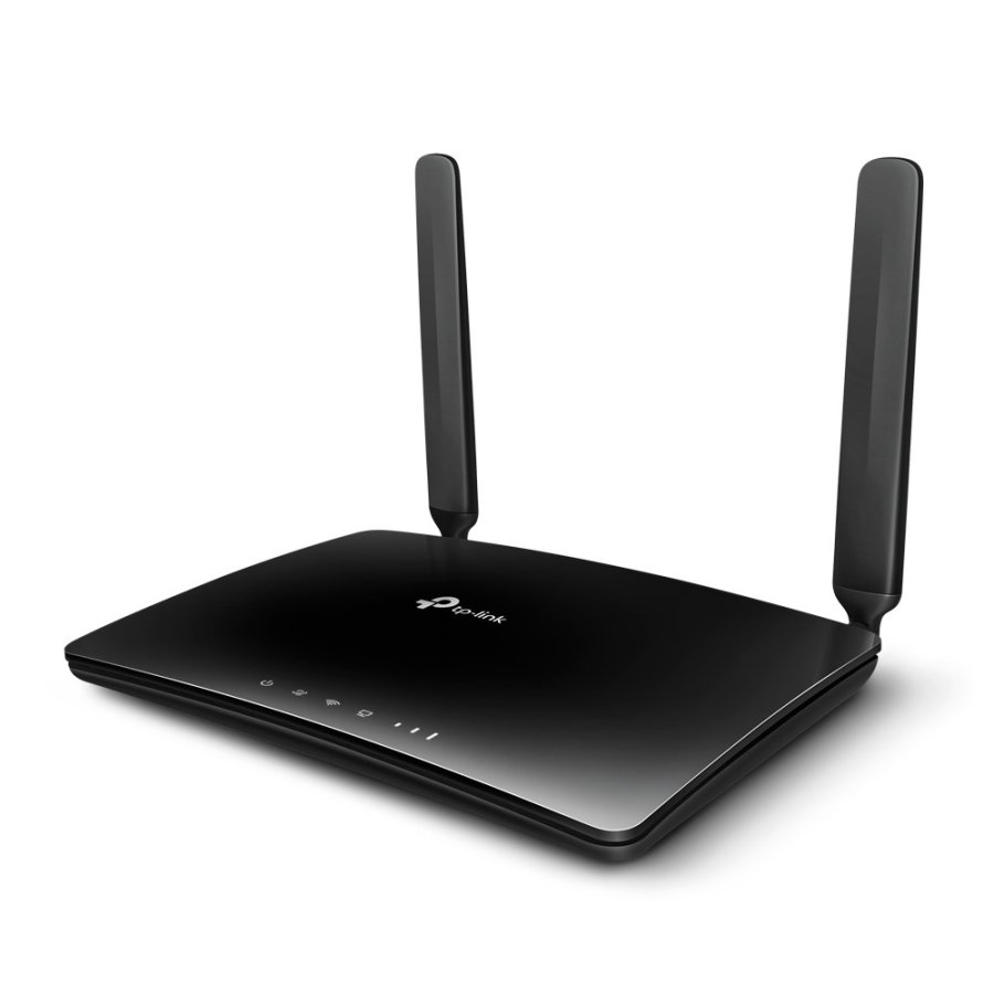 TP-Link TL-MR150 trdls router Hurtigt ethernet Enkelt band (2,4 GHz) 4G Sort #3