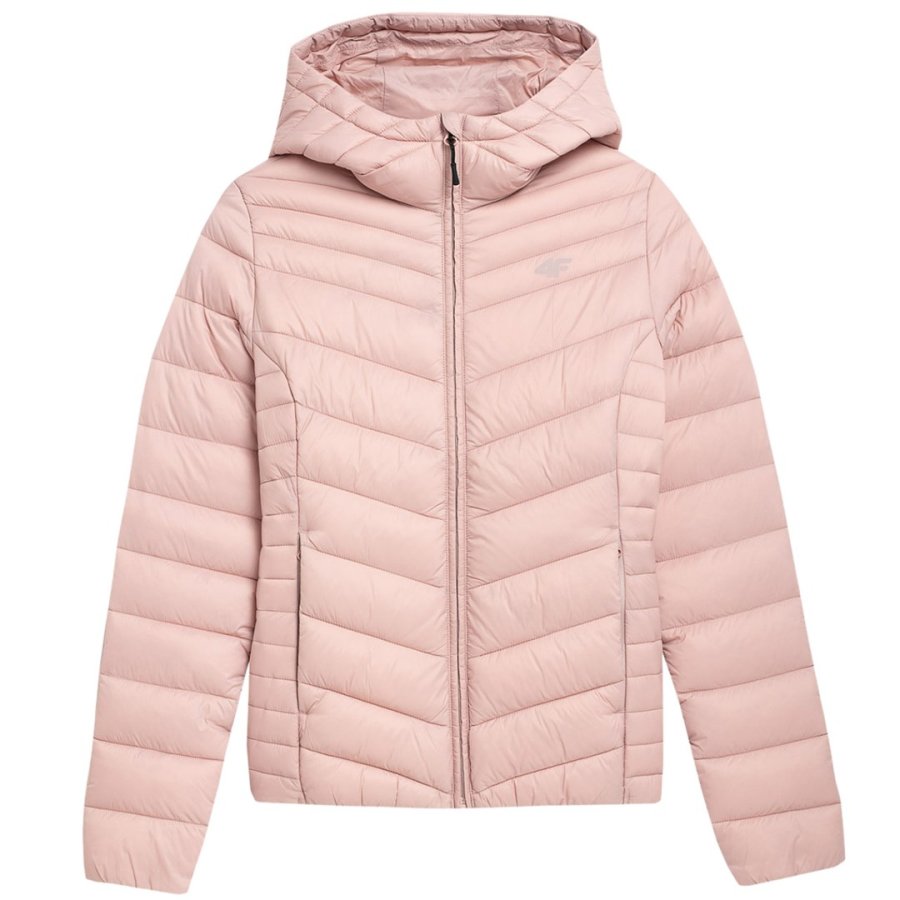 Women's down jacket 4F F095 light pink 4FSS23TDJAF095 56S #2