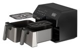 BLACK+DECKER Air Fryer Dual Basket 2500W #3