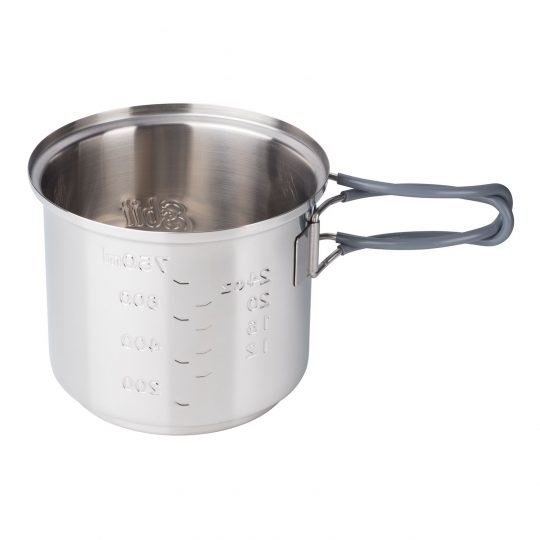 ESBIT Cookset with alcohol burner Pot 0,985 L Rustfrit stl #3