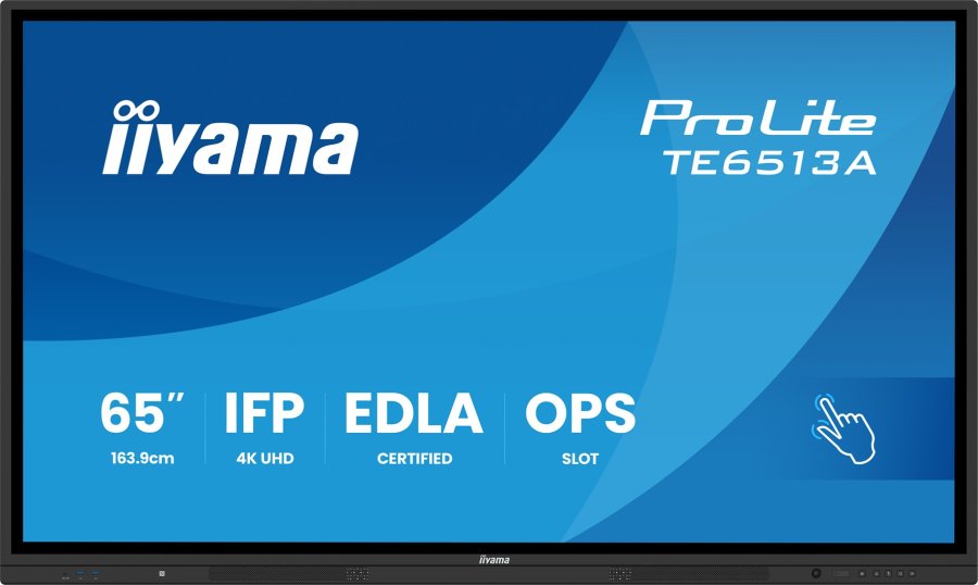 iiyama TE6513A-B2AG skilte display Interaktivt fladpanel 163,8 cm (64.5
