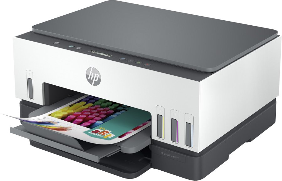 HP Smart Tank 670 All-in-One Termisk inkjet A4 4800 x 1200 dpi 12 sider pr. minut Wi-Fi #5