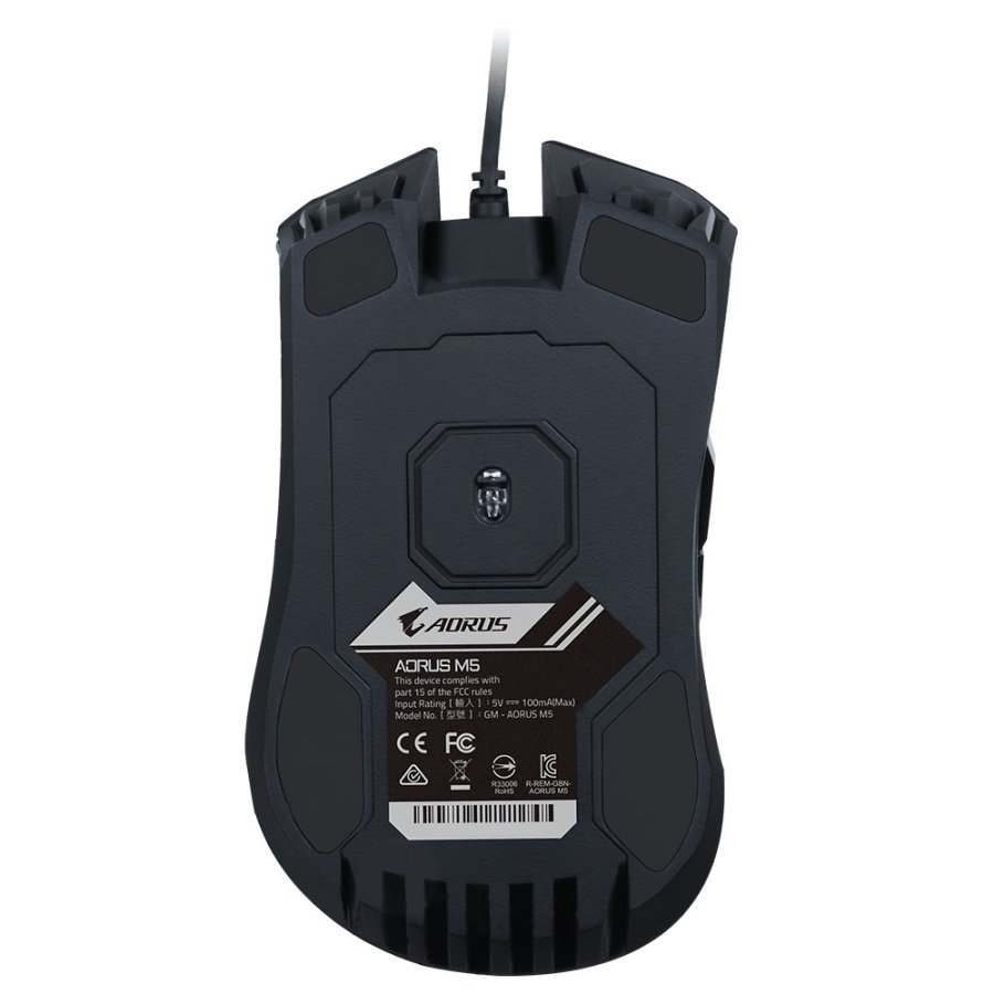 GIGABYTE AORUS M5 mus Spil Hjre hnd USB Type-A Optisk 16000 dpi #6