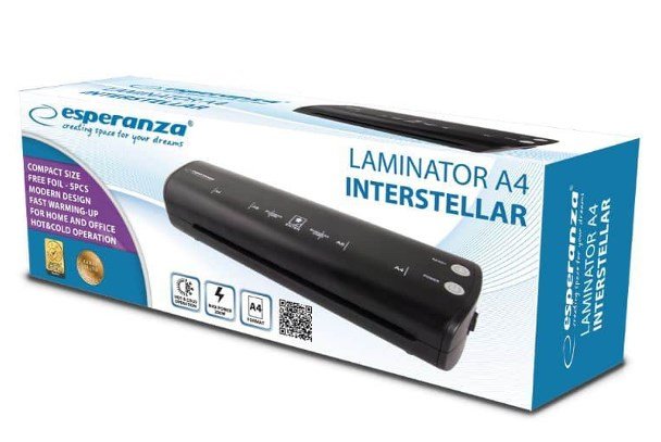 Esperanza EFL004 lamineringsmaskine Sort #1