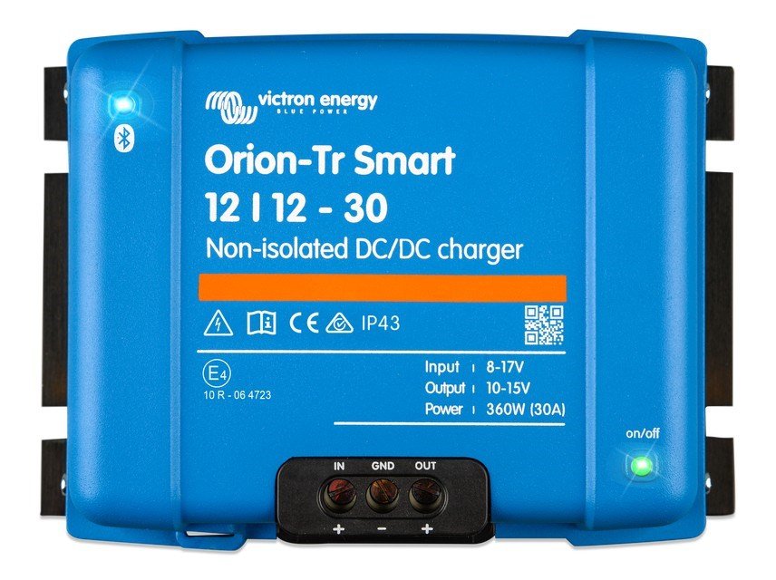 Victron Energy Orion-Tr Smart 12/12-30A DC-DC ikke-isoleret batterioplader #1