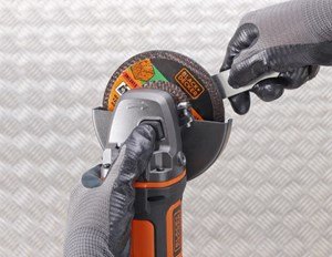 Black & Decker BCG720N-XJ Cordless Angle Grinder #3