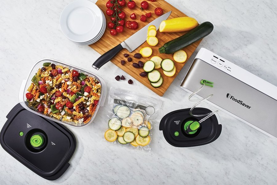 FoodSaver VS0100X vakuum forsegler Slv, Hvid #4