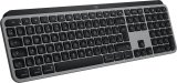 Logitech Master MX Keys S for Mac tastatur Kontor RF tr�dl�s + Bluetooth QWERTY US International Aluminium, Sort #3