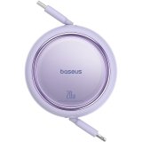 Baseus Free2Pull Udvideligt USB C til iP Ligtning hurtigopladningskabel 1 m 20 W Lilla #1