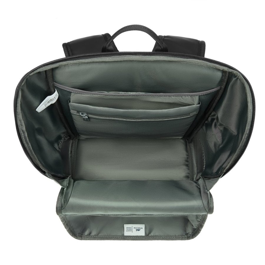 Rivacase Eden rygs�k City backpack Sort Polyester, PU-l�der #10