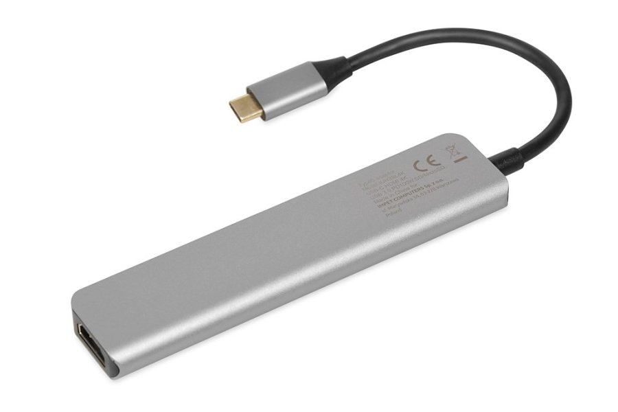 iBox IUH3SL4K interface hub USB Type-C 5000 Mbit/s Slv #2