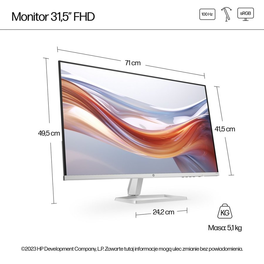 HP Serie 5 31,5-tommer FHD-skrm - 532sf #2