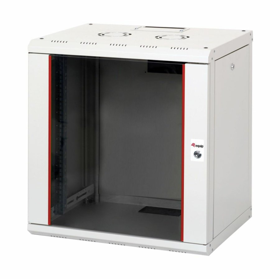 Equip EPM-12-6045-G-CBAA stativ 12U V�gmonteret stativ Lys gr� #1