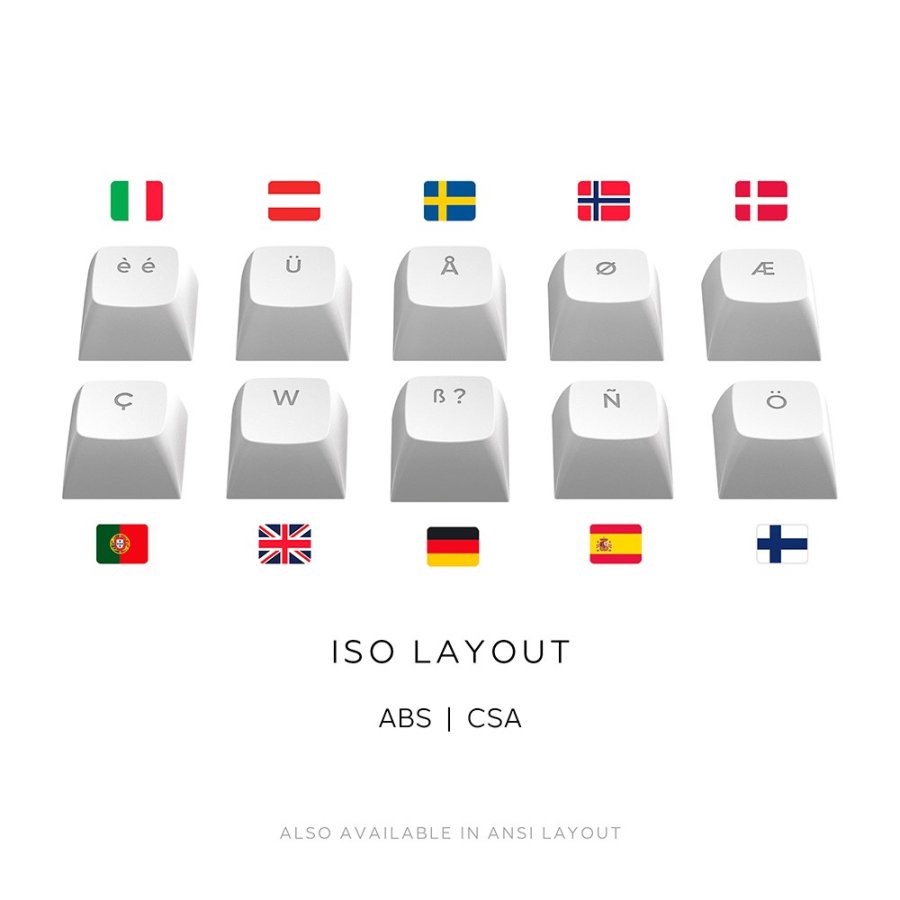 Dark Project DPKB_BUSHIDO_87_ISO tastatur Spil USB QWERTZ Dansk, Engelsk, Finsk, Tysk, Nordisk, Norsk, Spansk, Svensk, UK engelsk, UK international Sort #14